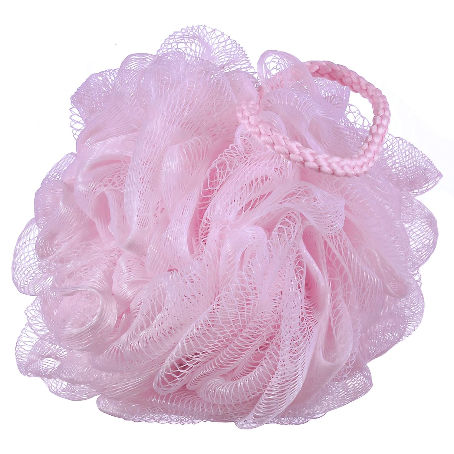 iboodi 60g/pcs Mesh Bath Pouf Shower Loofahs Shower Puff Pack of 4 (Purple) : Beauty & Personal Care