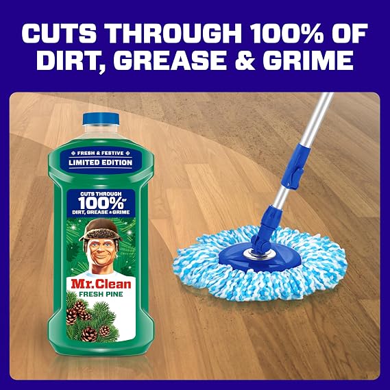 Mr. Clean All Purpose Cleaner, Cleaning Liquid, Fresh Pine, 41oz