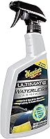 Meguiar's Ultimate Waterless Wash & Wax 26oz: Scratch-Free 2-in-1 Cleaner, Shine & Protect Spray No Hose Needed