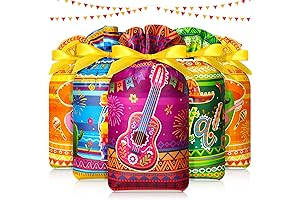 Mexican Goodie Bags for Party: Capoda 50 Pcs Mexican Party Favor Bags