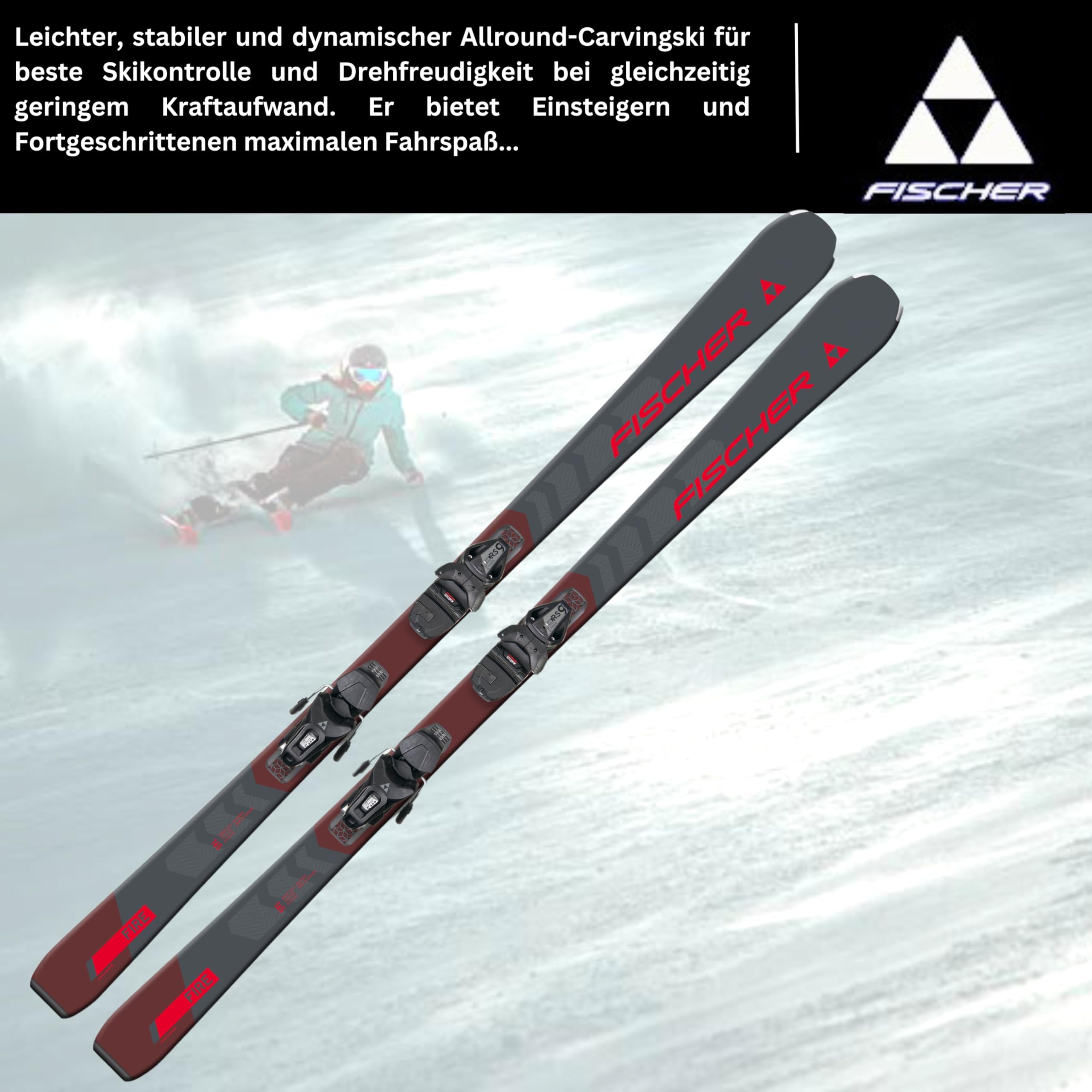 Fischer RC Fire SLR PRO + RS 9 SLR 165 165 P30323 : Amazon.com.be