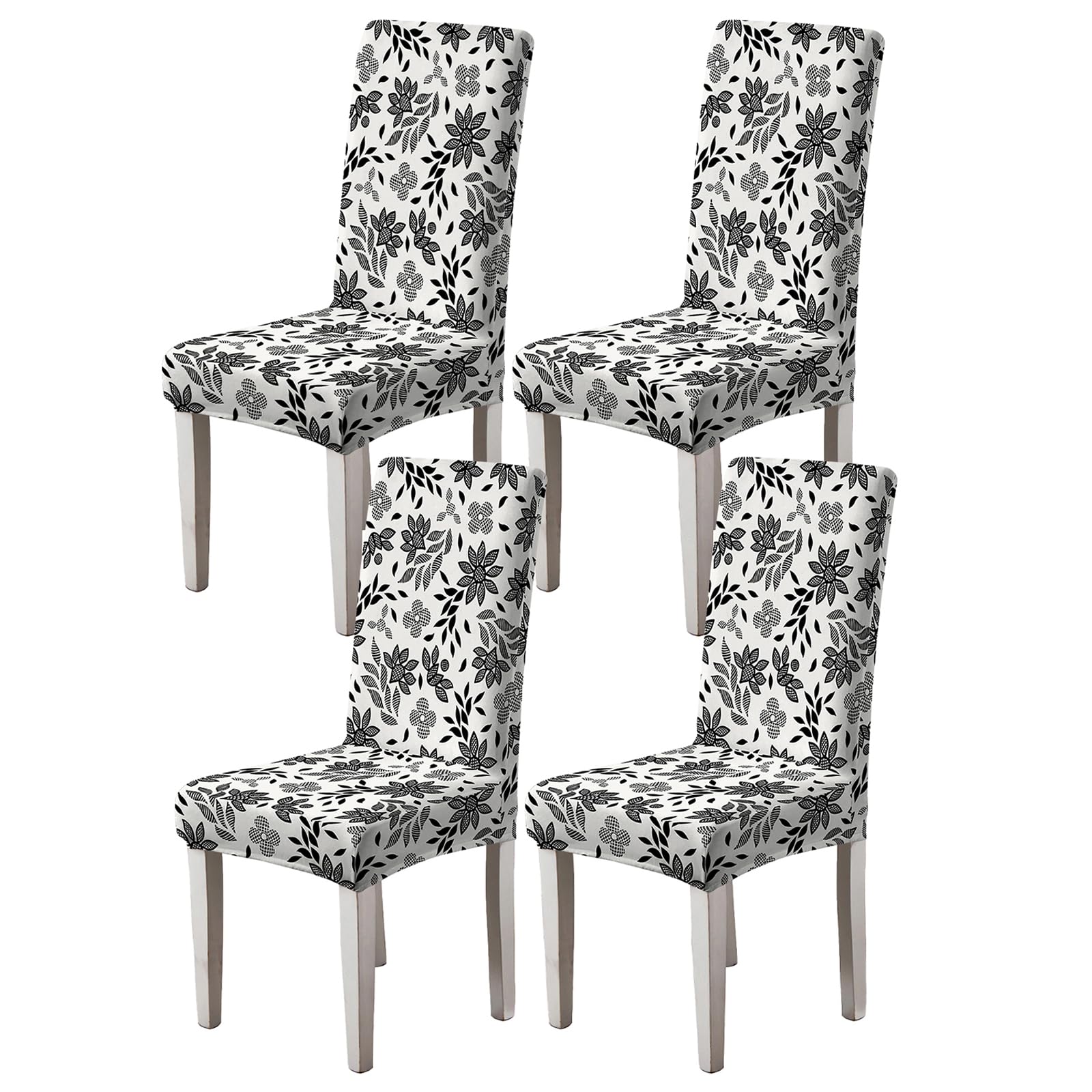 Chair Covers Slipcovers Stretch 4/6 PCS Removable Washable Dining Chair