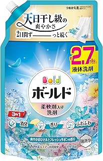 Bold ボールド 柔軟剤入り 洗濯洗剤 液体 爽やかおひさまとフレッシュサボンの香り 詰め替え 1950g [大容量]