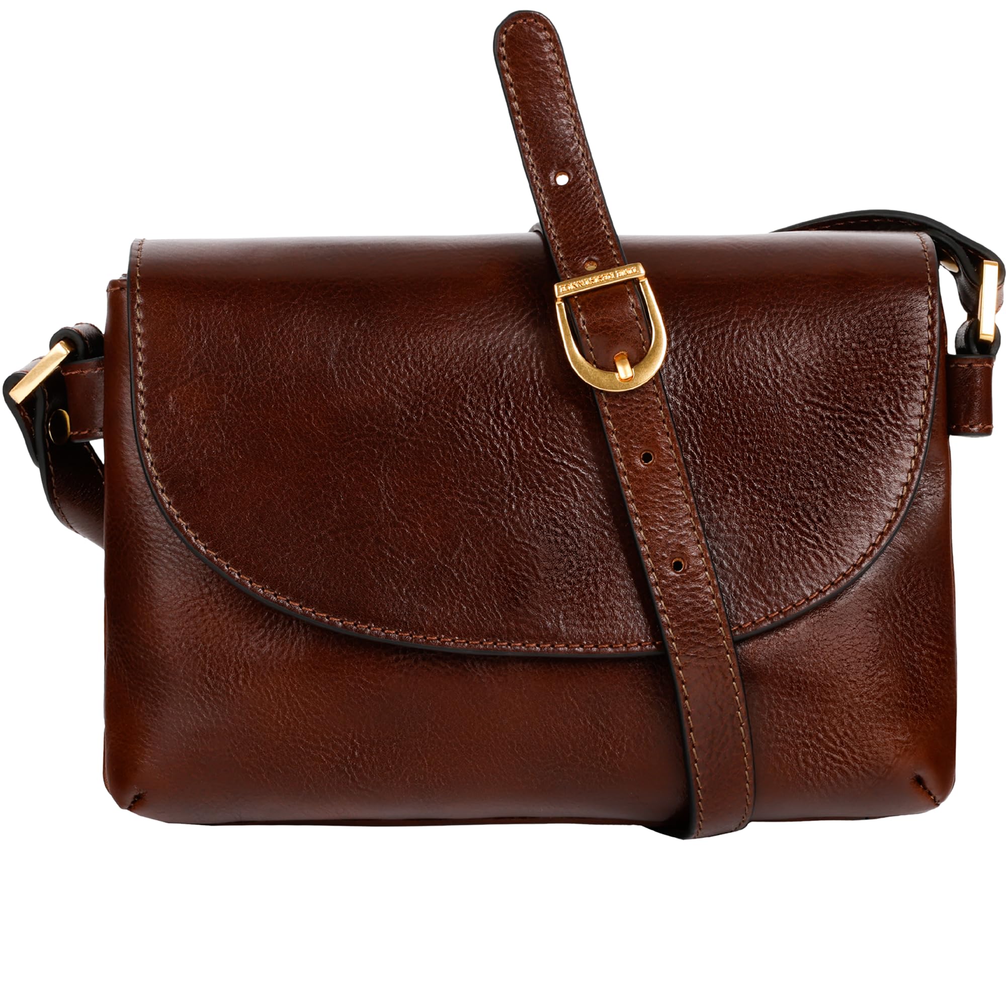 Time Resistance Borsa a tracolla in pelle - Borsa in pelle per donna