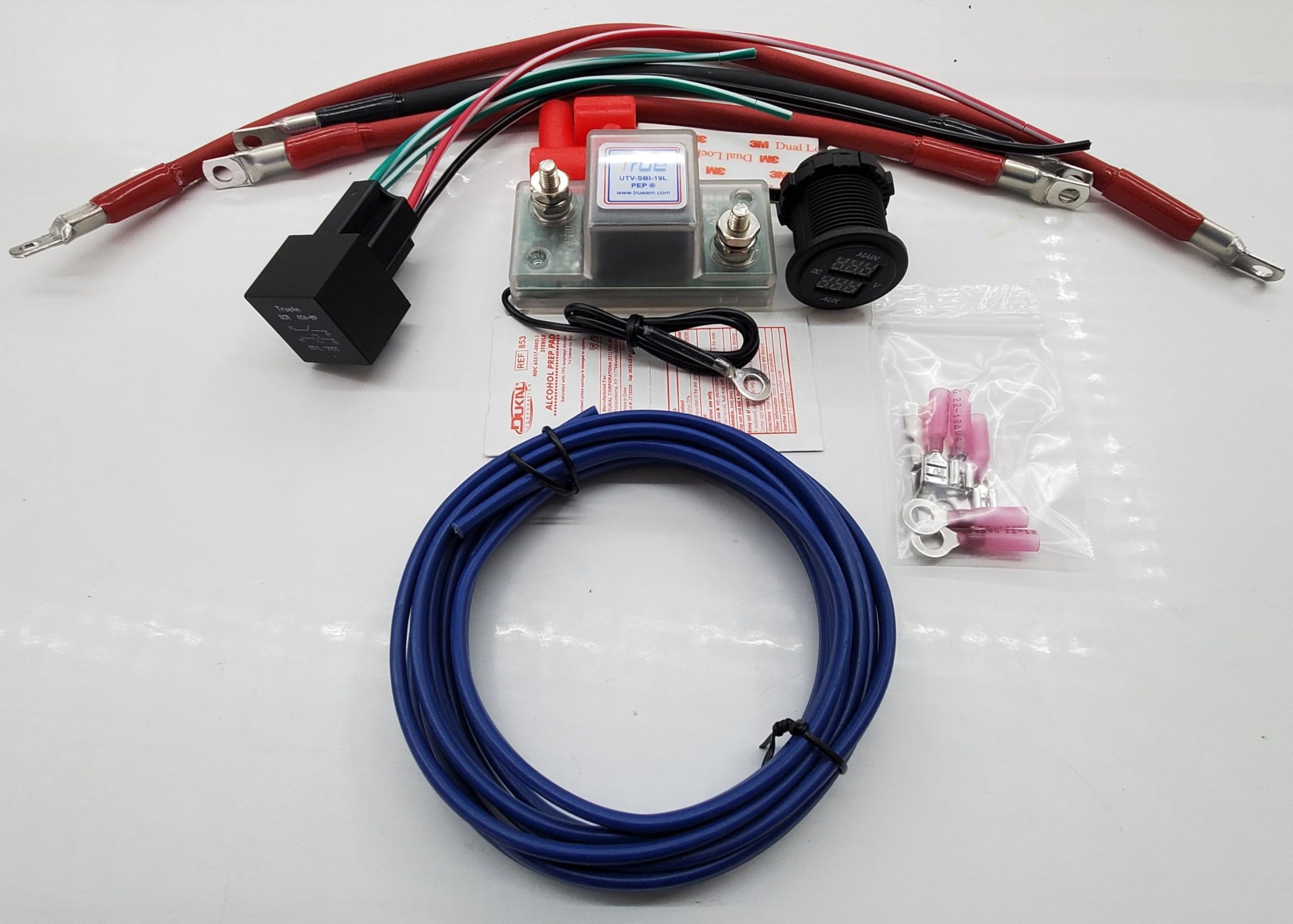 TRUE® UTV-SBI-LCM UTV Lithium Dual Battery Connect & Monitor Kit