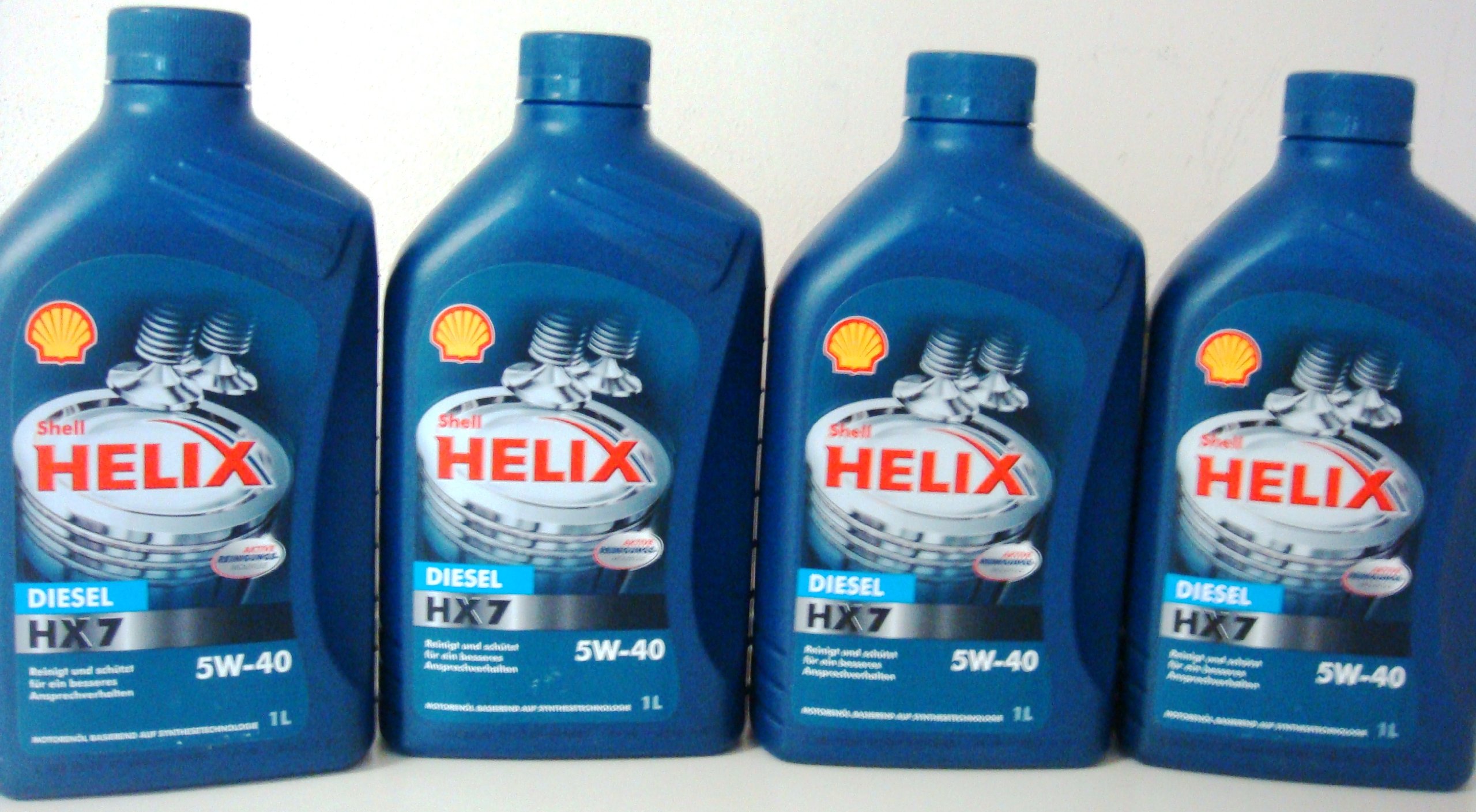 Shell Helix Diesel HX7 5w40 4X1=4 Litri (Euro/lt 7,9975)