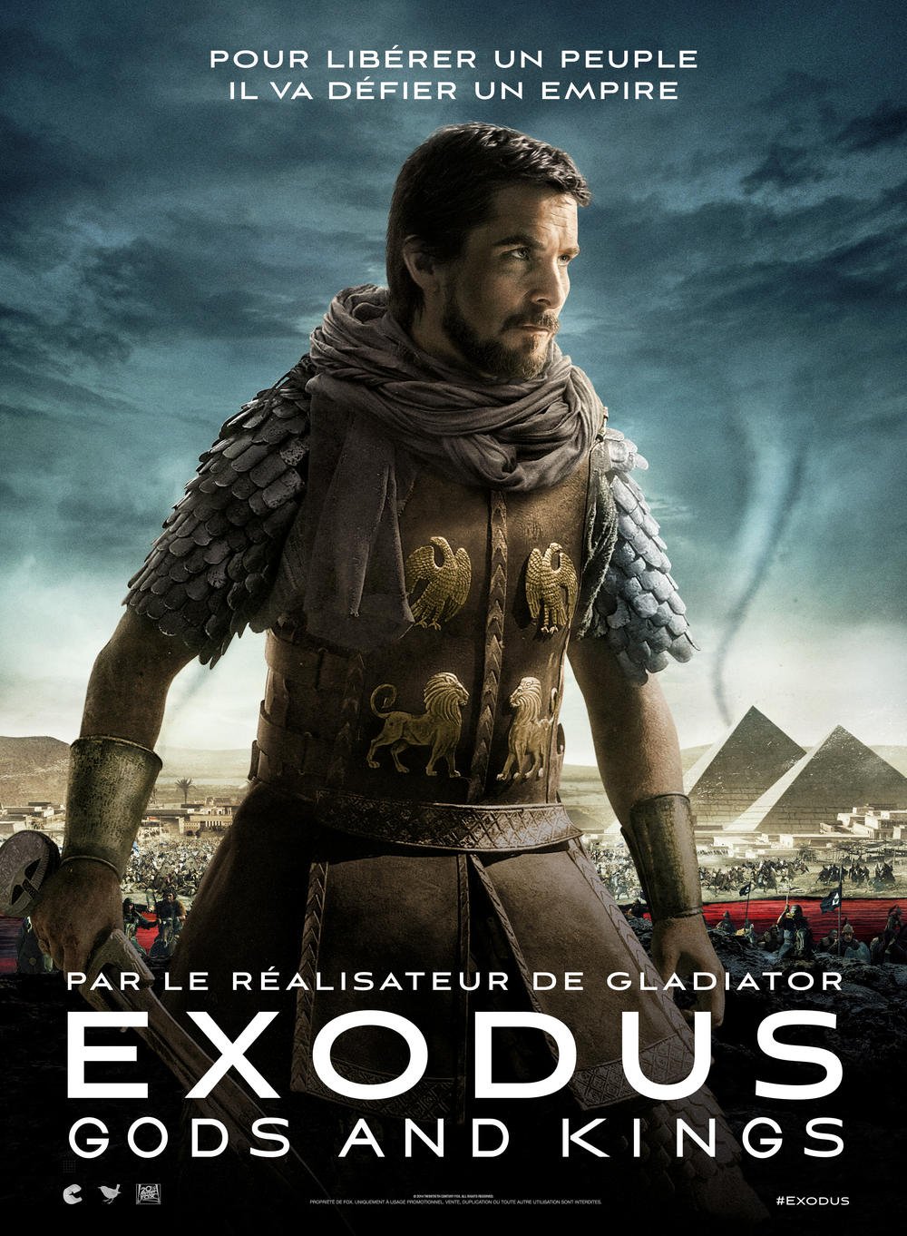 Exodus : Gods and Kings [Combo Blu-ray 3D + Blu-ray + DVD + Digital HD - Édition Collector Limitée boîtier SteelBook®]