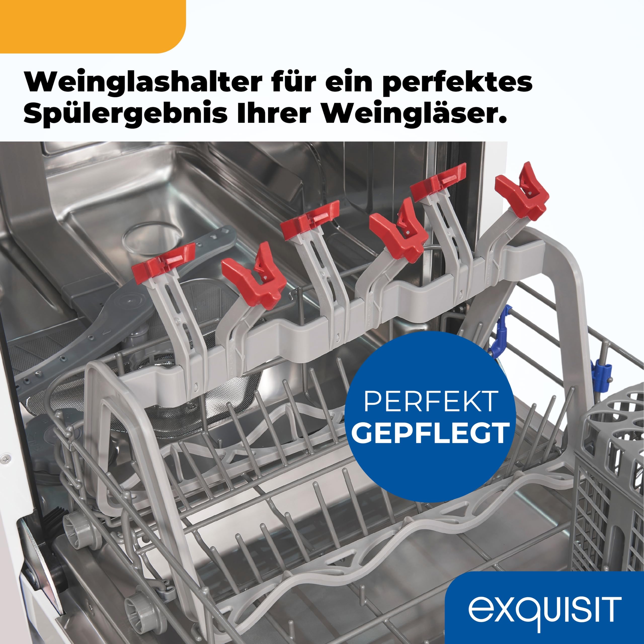 Exquisit Geschirrspüler GSP9410-030D weiss 45 cm unterbaufähig freistehend 10 Maßgedecke LED Spülmaschine