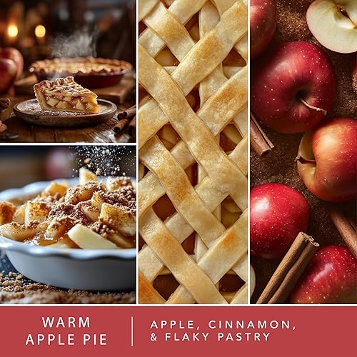 Miniatura 2 de Scentsationals Fragancia de cera perfumada que se derrite  Pastel de manzana caliente  Paquete de cubos de cera, tarta calentadora para el hogar,