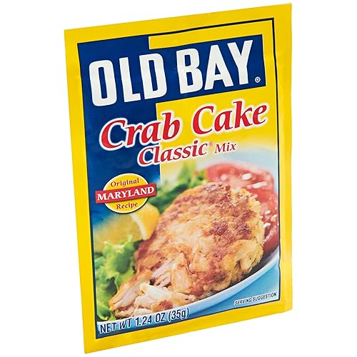 OLD BAY Mezcla clásica de pastel de cangrejo 124 onzas