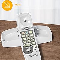 Vista 29 de Teléfono con cable AT&T 688 pies, Negro