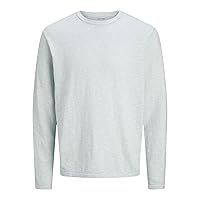 JACK & JONES Jjesummer Knit Crew Neck SN, Celestial Blu