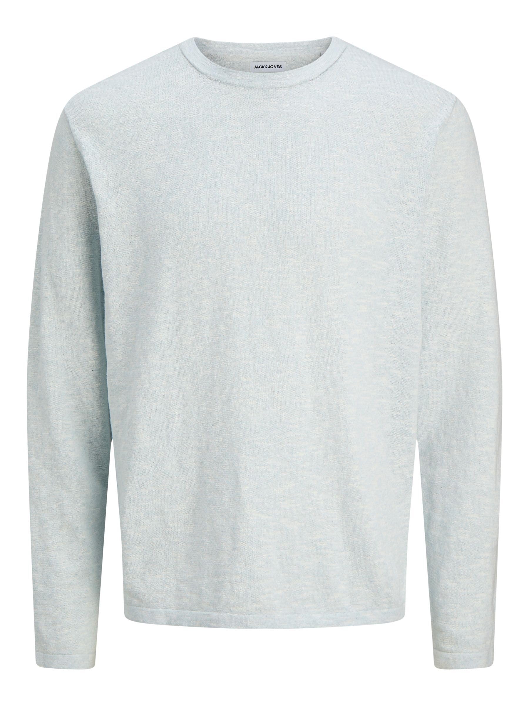Jack & Jones Herren Rundhals Pullover JJESUMMER Knit Crew Neck - Regular Fit S M L XL XXL