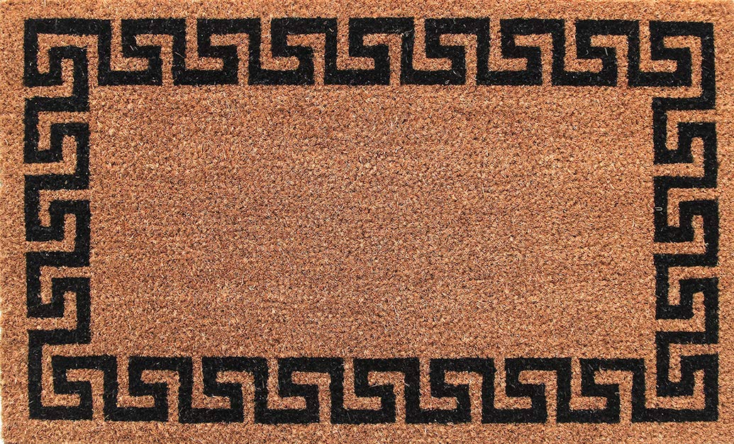 Coco&Coir® Paillasson en Fibre de Coco | 100% Fibre de Coco Naturelle avec endos en PVC | Tapis Coco Premium | Paillasson très A