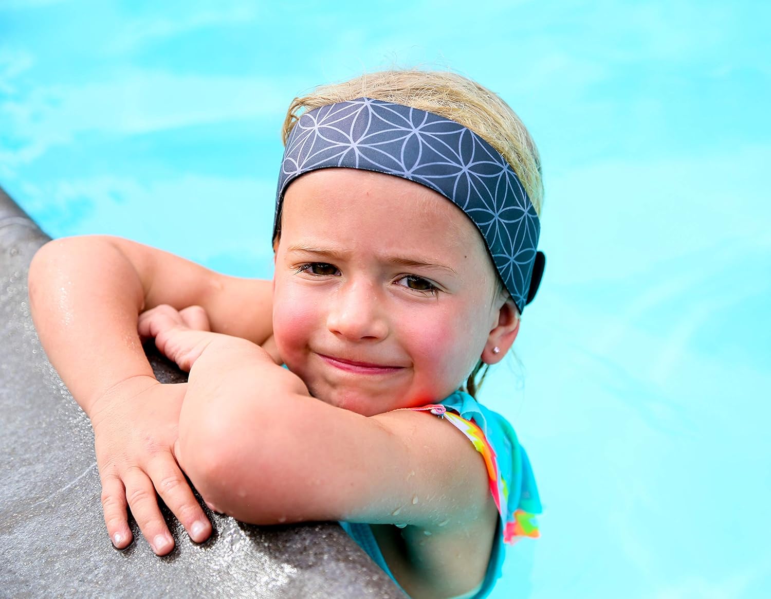 The Good Tides Swimming Headbands for Kids. Goodbye Swim