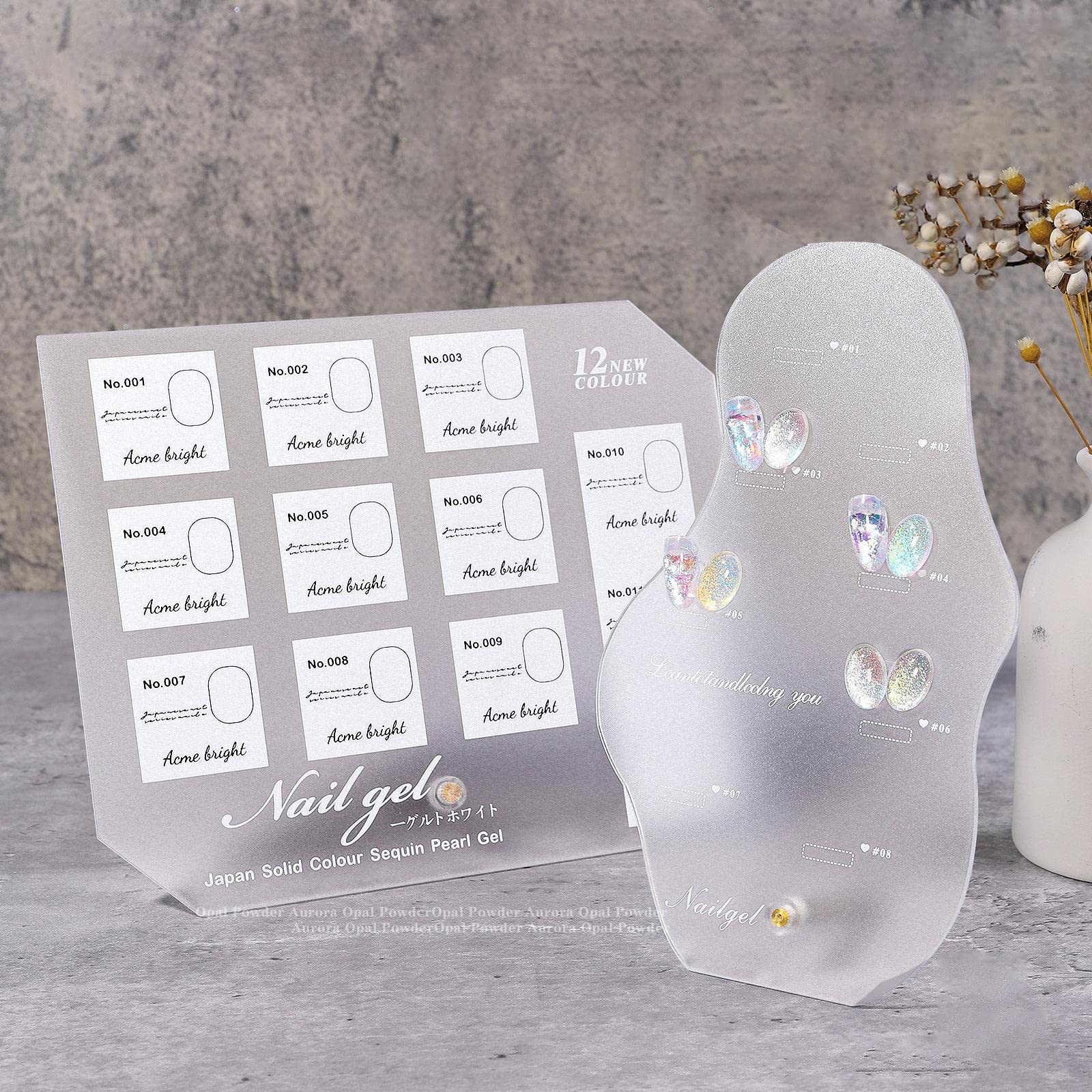 Nail Art Color Display Board for False Tip Display Stand Rack Nail Tools 6 colors 02-image-8