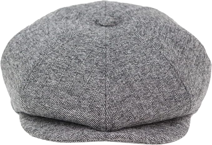 Marc Darcy Cappello Da Uomo Tweed Grigio 8 Pannelli Stile Peaky Blinder Anni 20 Grigio S M Amazon It Moda