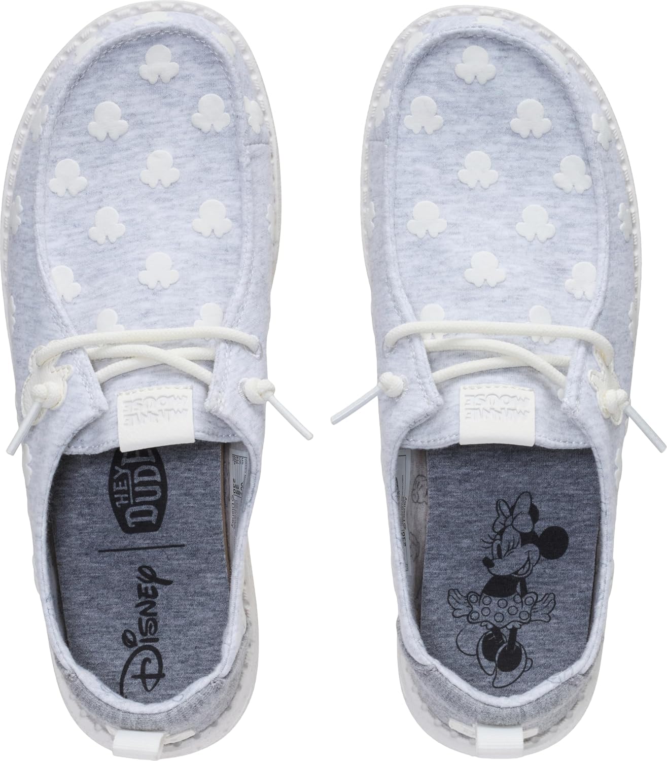 HEYDUDE Women's Wendy Minnie Jersey Slip On Loafer | Cotton Jersey Upper