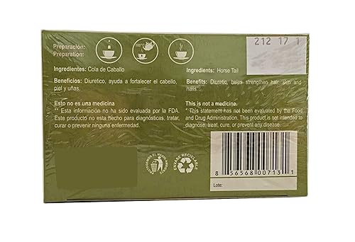 Miniatura 4 de 2 cajas de té cola de caballo/Te Cola de Caballo 20 bolsas de té