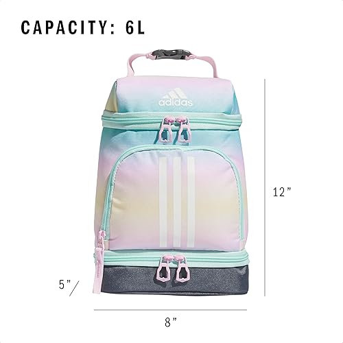 Miniatura 5 de adidas Excel 2 - Lonchera térmica con destello de color aguamarinaorquídea púrpura fusión, talla única