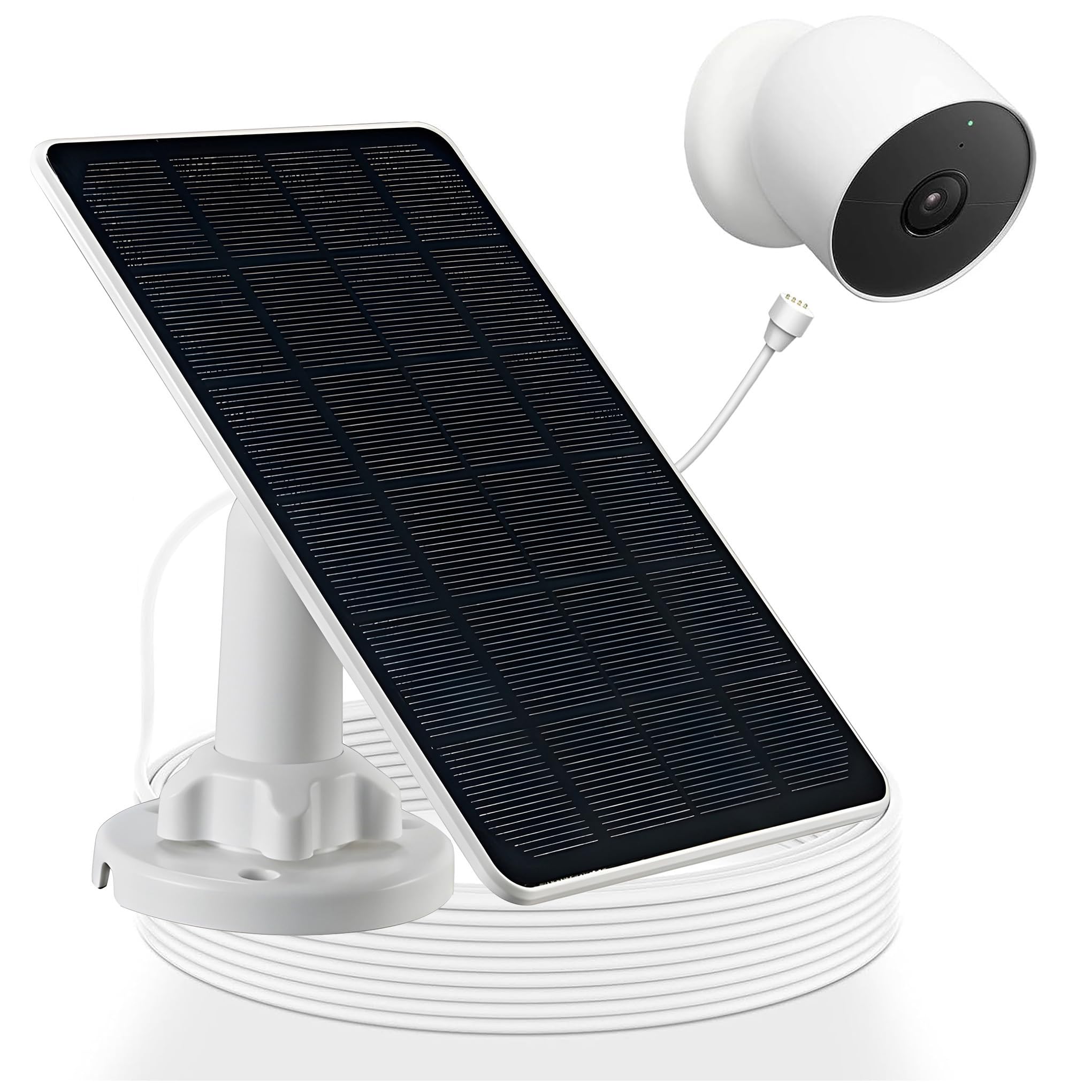 Amazon.co.jp: 3W ソーラーパネル Google Nestカメラ屋外&屋内&第2世代 