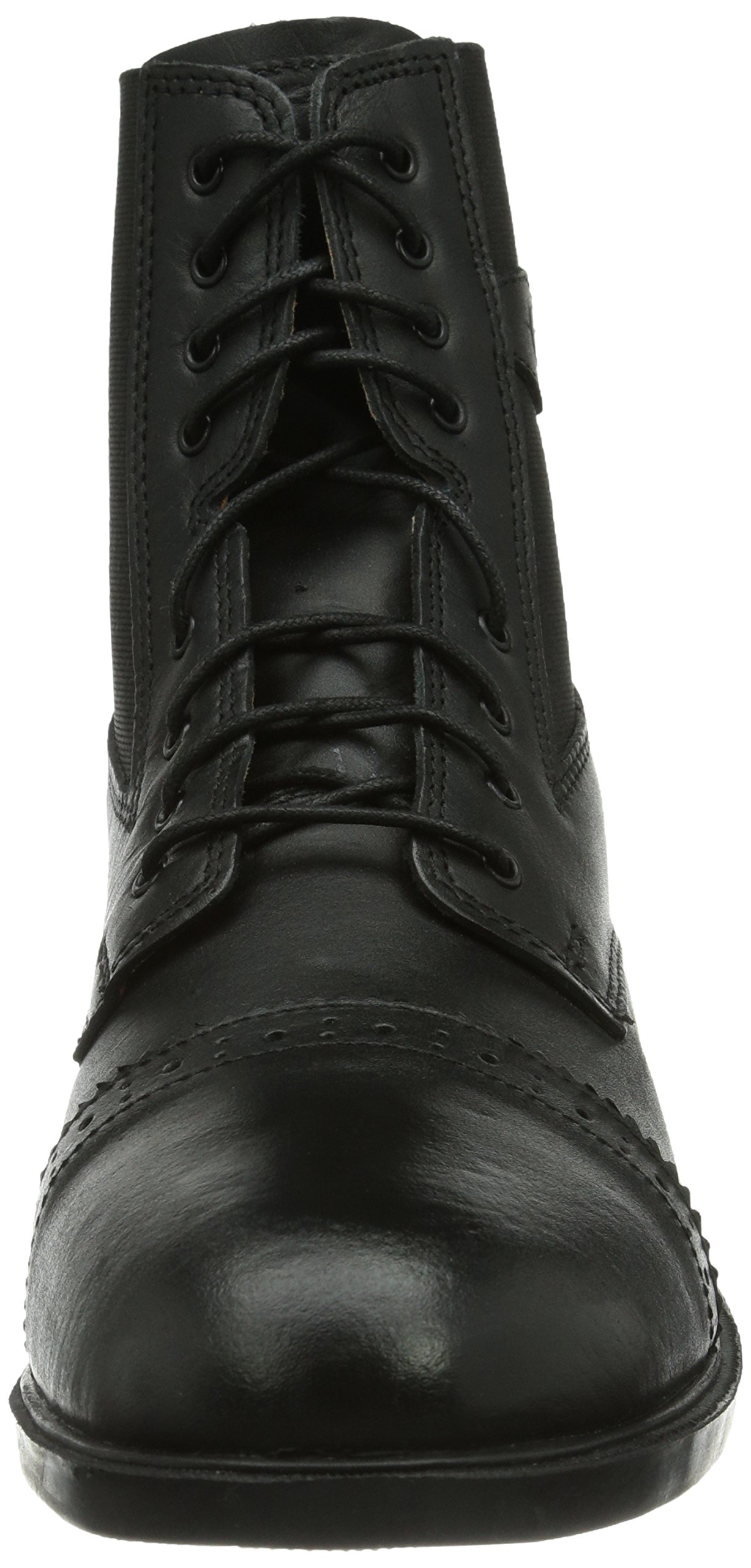 Kerbl Schnürstiefelette Monaco Glattleder, Schwarz GR. 42, Bottes d'équitation pour Femme