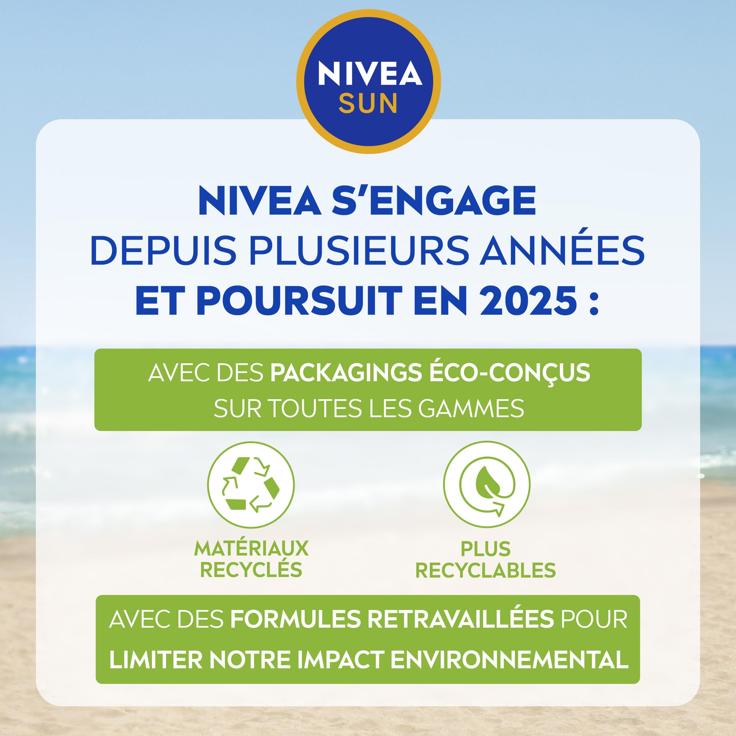 NIVEA SUN Fluide UV visage Luminous 630 FPS 50+ (1 x 40 ml), Protection solaire anti taches à la formule légère et non grasse, Soin visage anti-âge protecteur quotidien