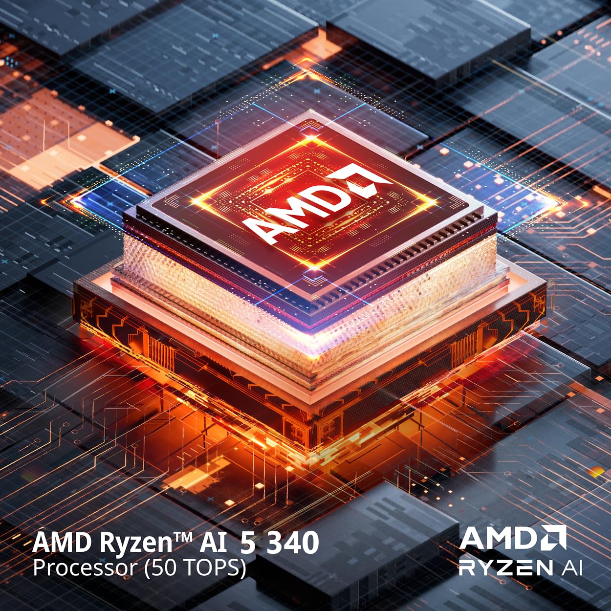 Acer Nitro V 16 AI Copilot+ PC Gaming Laptop | AMD Ryzen AI 5 340 Prozessor | NVIDIA GeForce RTX 5060 Laptop GPU | 16 Zoll WUXGA IPS 180Hz Display | 16GB DDR5 | 512GB Gen 4 SSD | Wi-Fi 6E | ANV16-61
