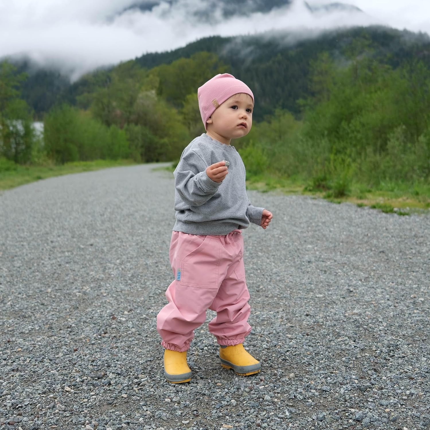 JAN & JUL Waterproof Rain Pants for Girls
