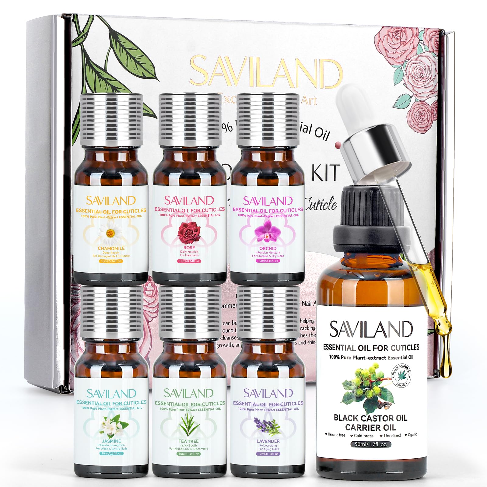 Amazon.com: SAVILAND Essential Oil Cuticle Oil - Nail Oil for