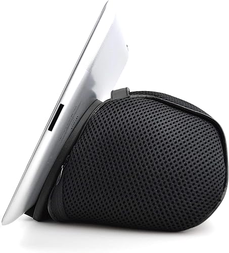 Miniatura 2 de Cama y soporte para tableta puf universal compatible con iPad 1234, Mini, Air, Pro, tabletas Android y Windows, lectores electrónicos (negro)