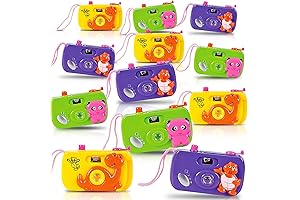 Kids Camera Toy Set: Perfect Christmas Party Favor for Toddlers (12 Pcs)