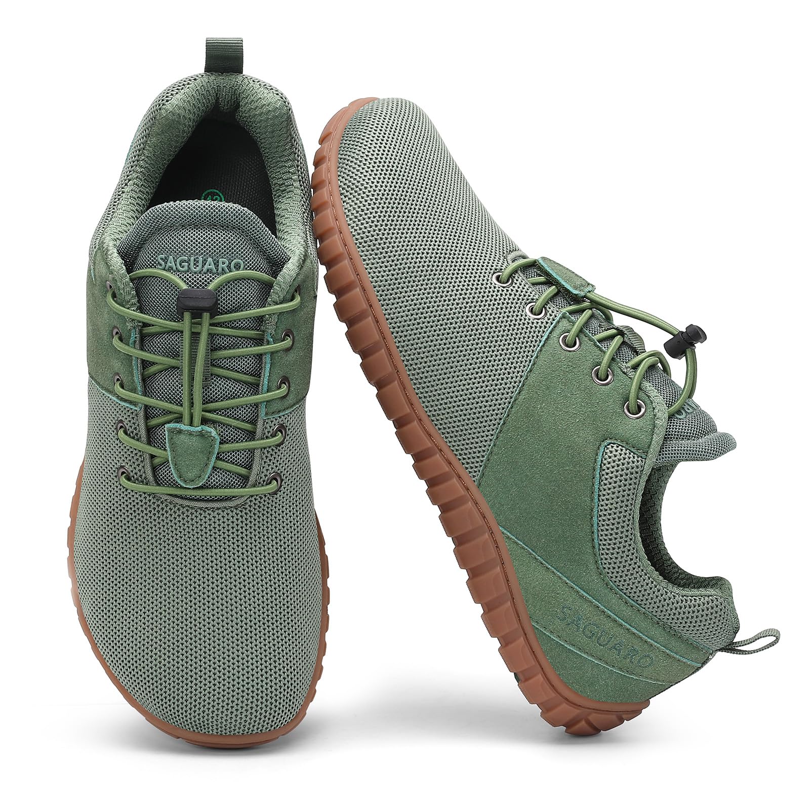 Saguaro Unisex Scarpe Barefoot Sportive Punta Larga Adatte per Camminata e Uso Quotidiano, Gr.36-48