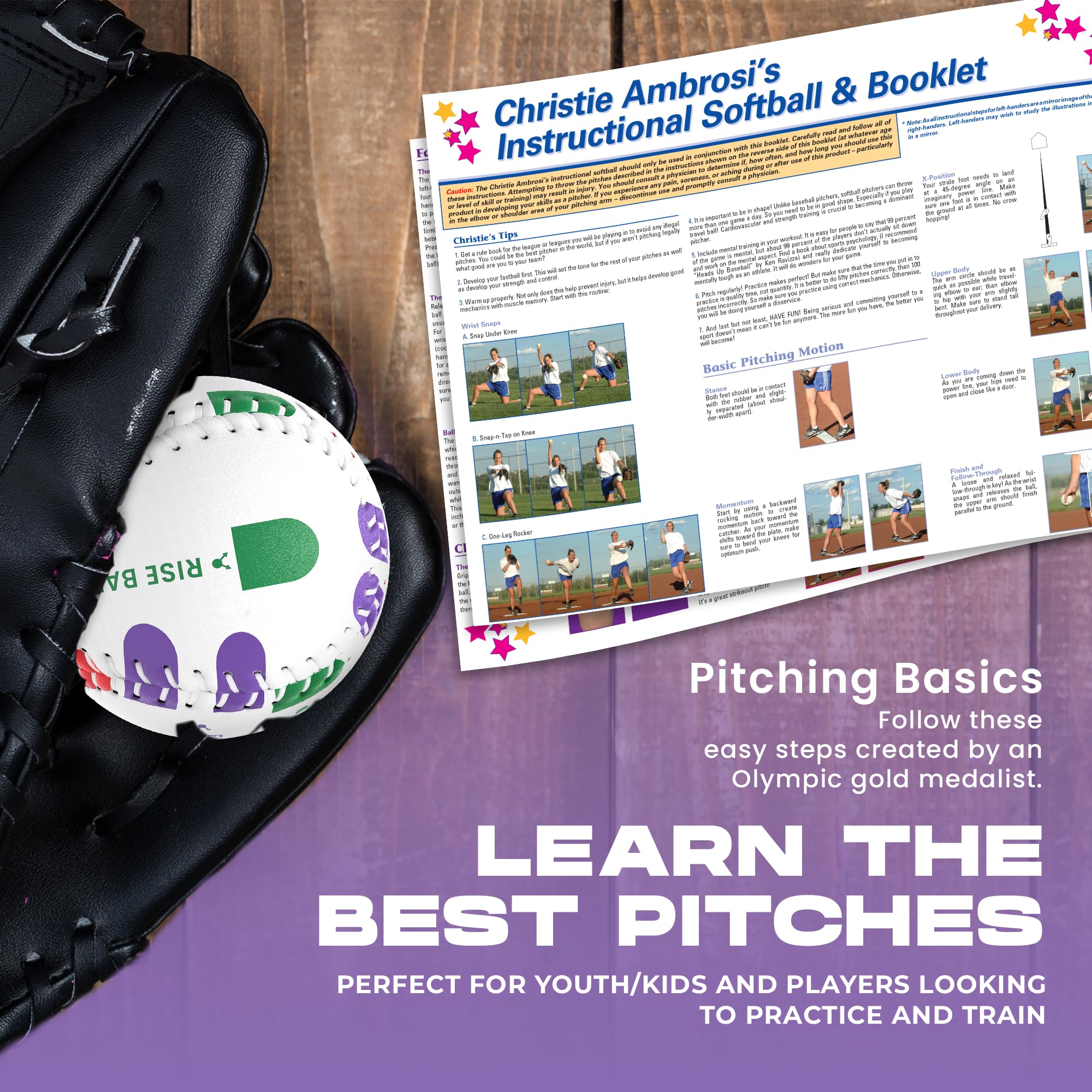 Markwort Christie Ambrose 's Softball Pitching Trainer, 27,9 cm