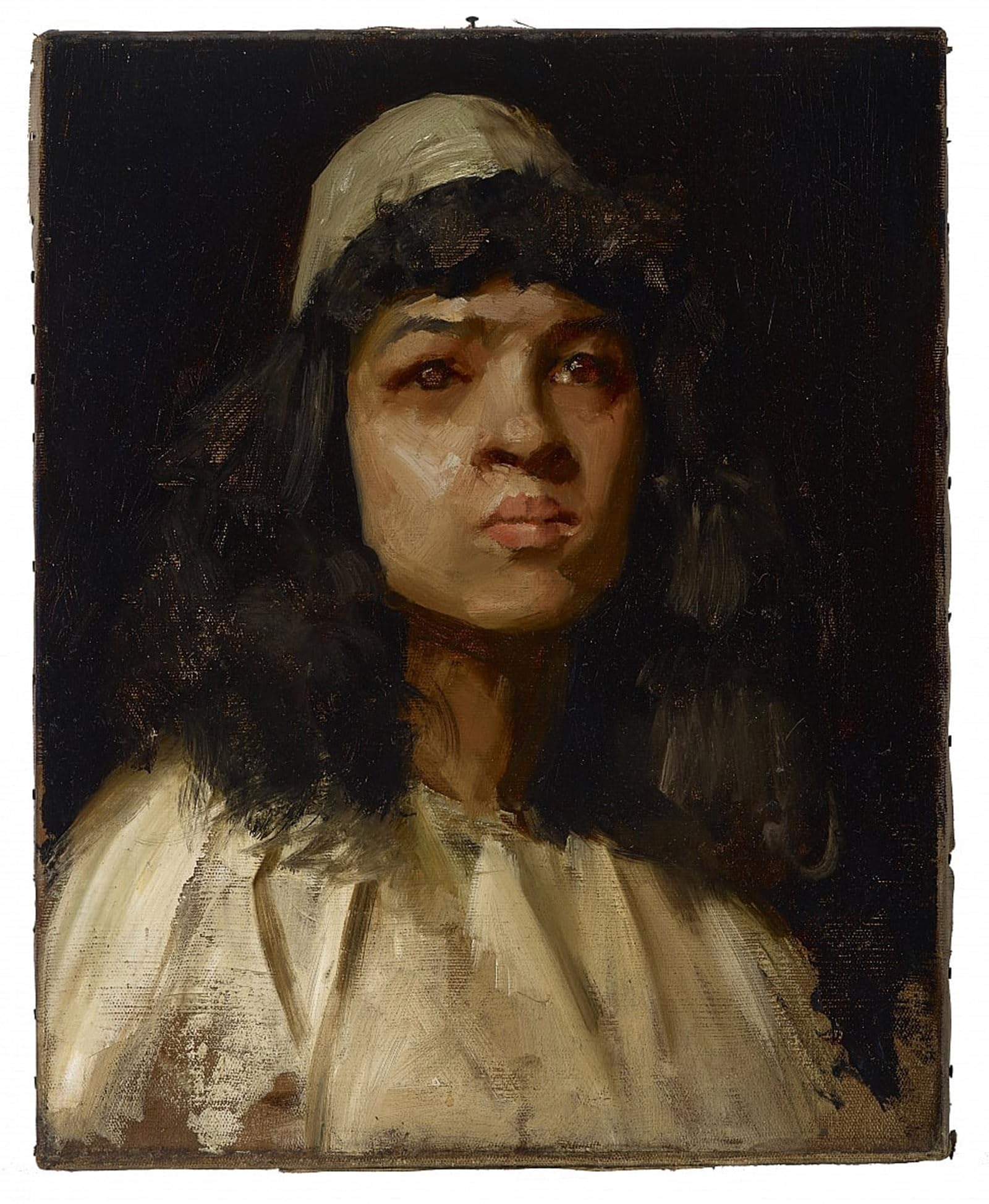 Artxlxxbn No Frame Famous Art Print Poster Vintage Wall Art Study Head By William Merritt Canvas Art Poster For Home Decor 60X90cm