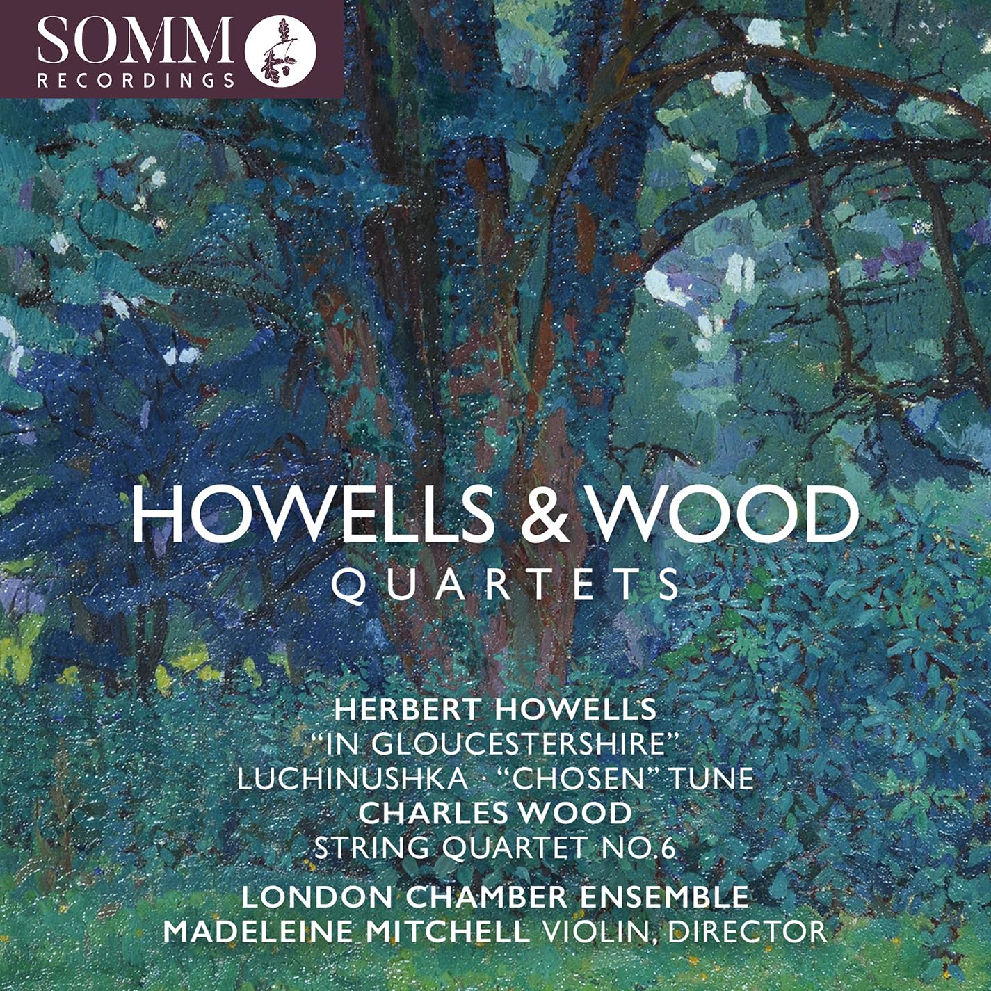 SOMMCD0692 London Chamber Ensemble Quartet Howells & Wood: String Quartets CD