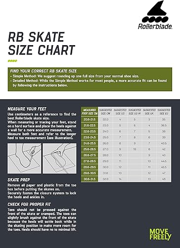 Miniatura 7 de Rollerblade RB 80 Men's Urban Inline Skate, Black and Red