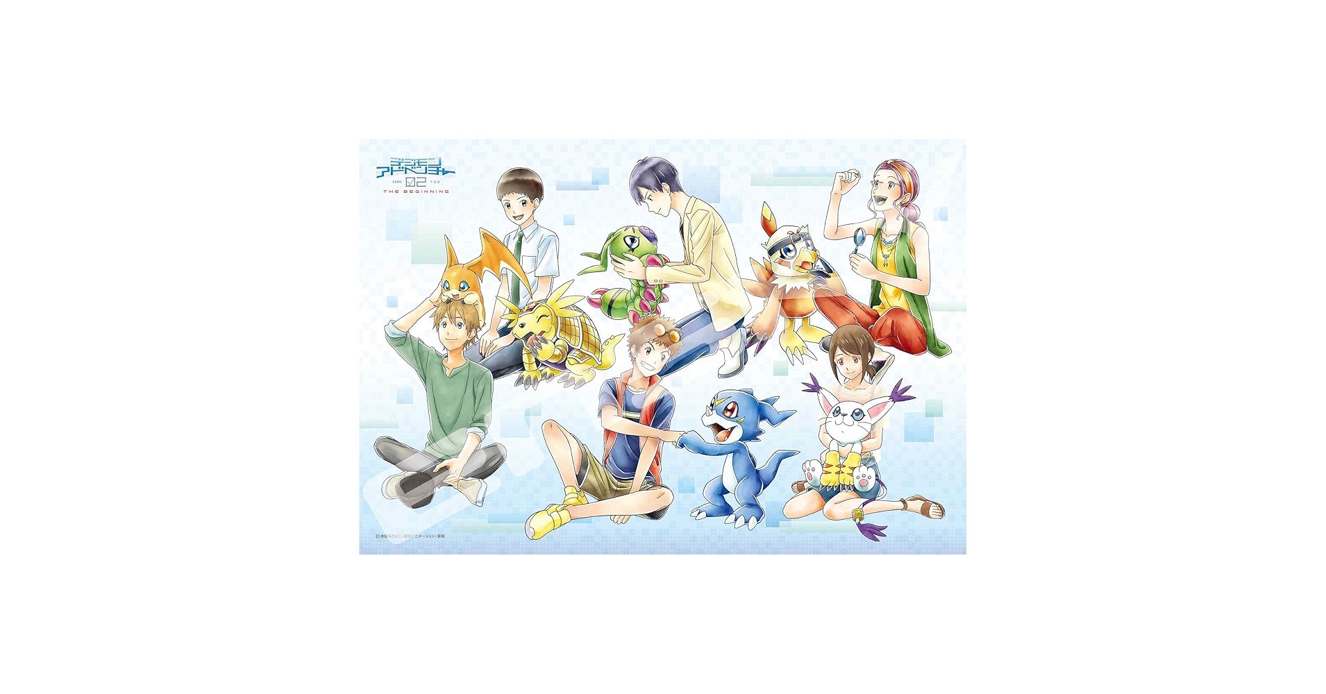 デジモン02卓上カレンダー　パズル　ポスター デジモン02卓上カレンダー パズル ポスター Amazon.co.jp