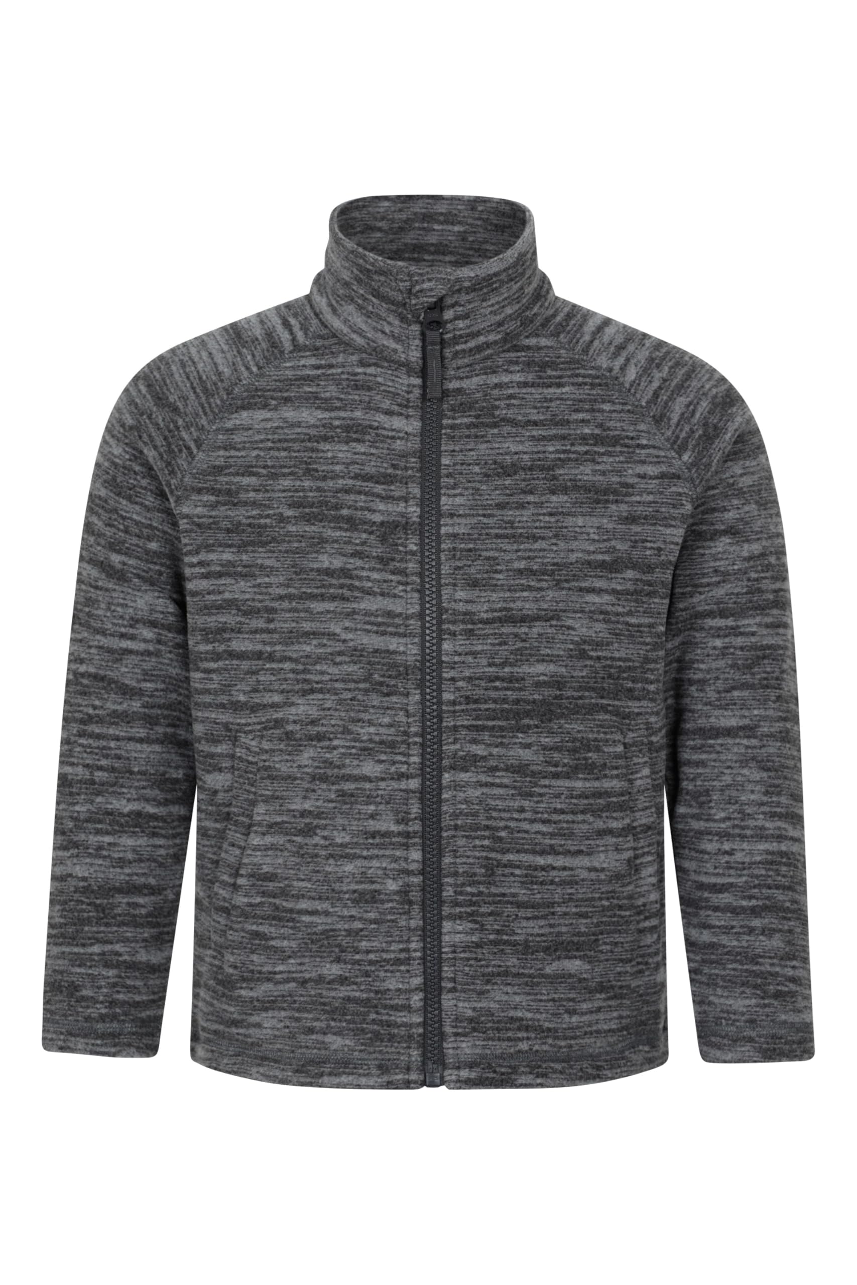 Mountain Warehouse Unisex Kids Dark Grey (01) Snowdonia Ii Kids Fleece Dark Grey Teen Size 13 Years