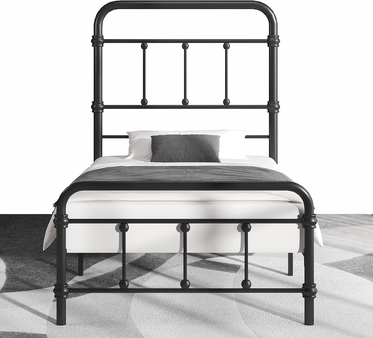Doletaitan Twin XLBedFramesMetal Platform Bed Frame with