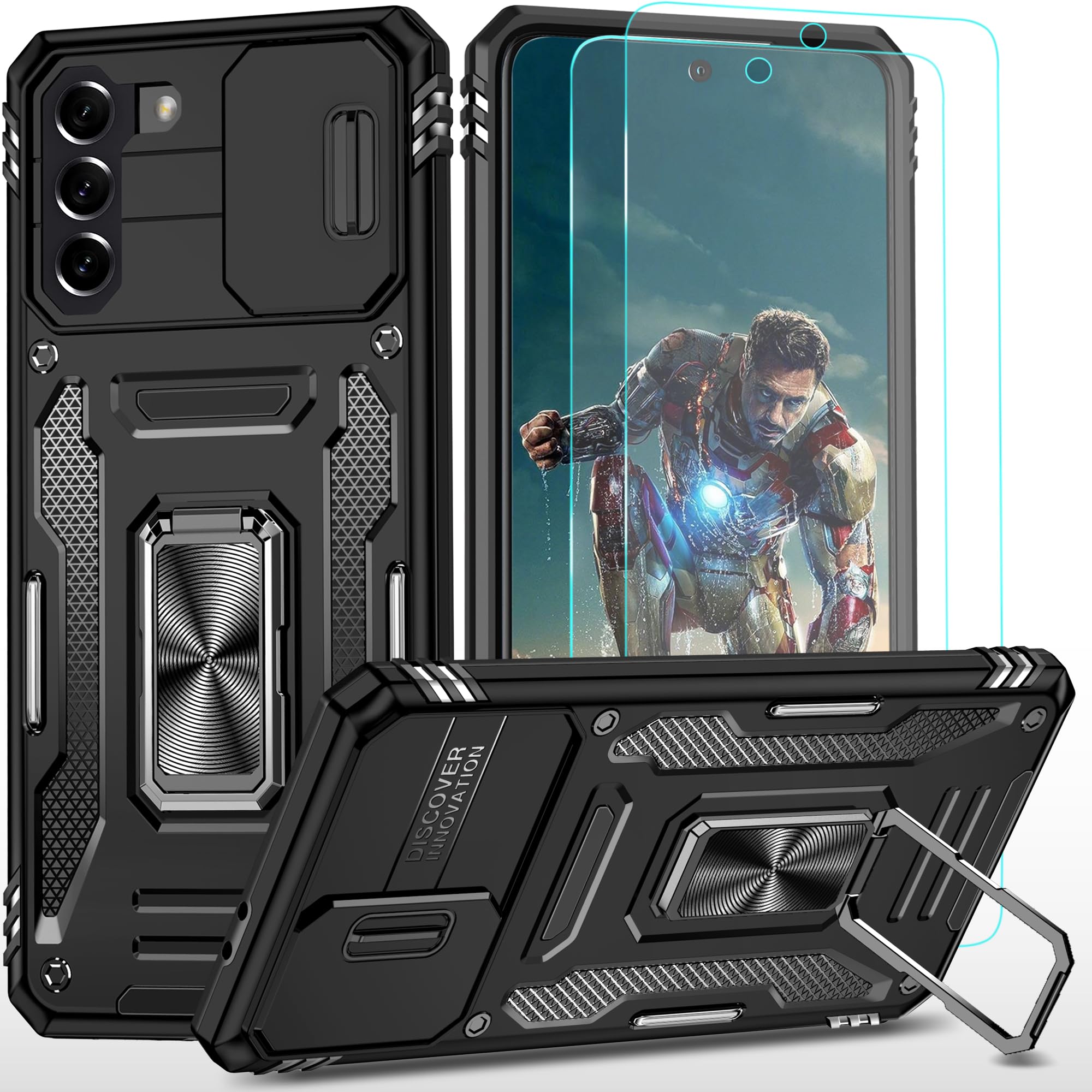 S21 Plus Samsung Galaxy S21 Case With Screen Protector Ymhxcy For