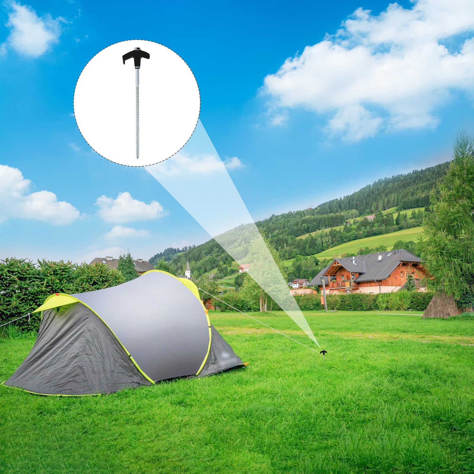 Fyrdyn Sac De Lestage Pour Trépied - Housse Oxford 600D Pour Pierres, Stabilisateur Anti-Vent Astrophotographie, Randonnée, Camping, Photo