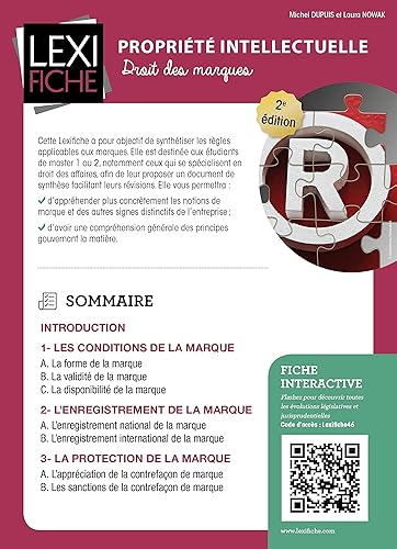 Propriété intellectuelle: Droit des marques