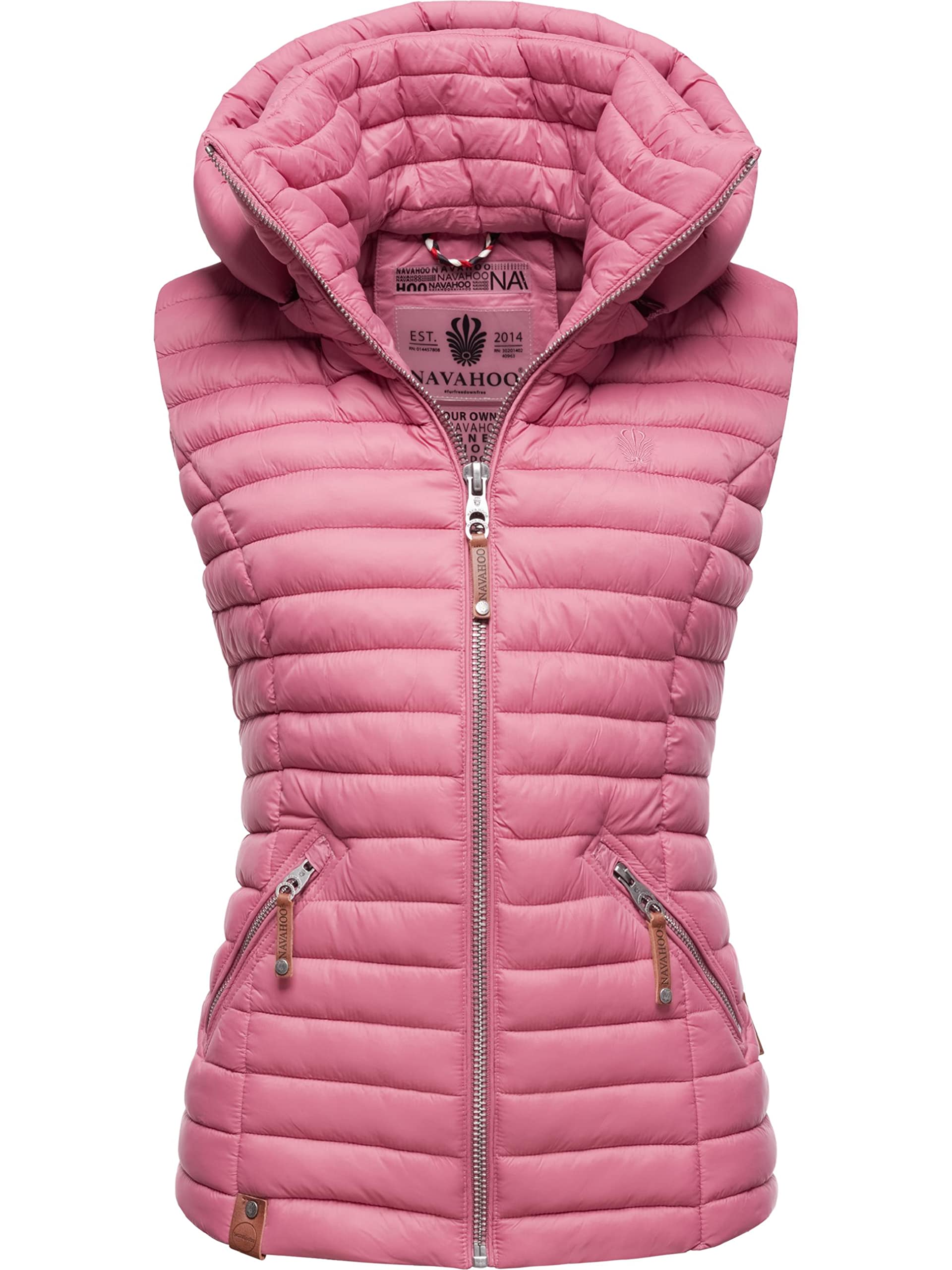 Navahoo Women's Raspberry Shadaa ’ Between-Seasons Quilted Vest M