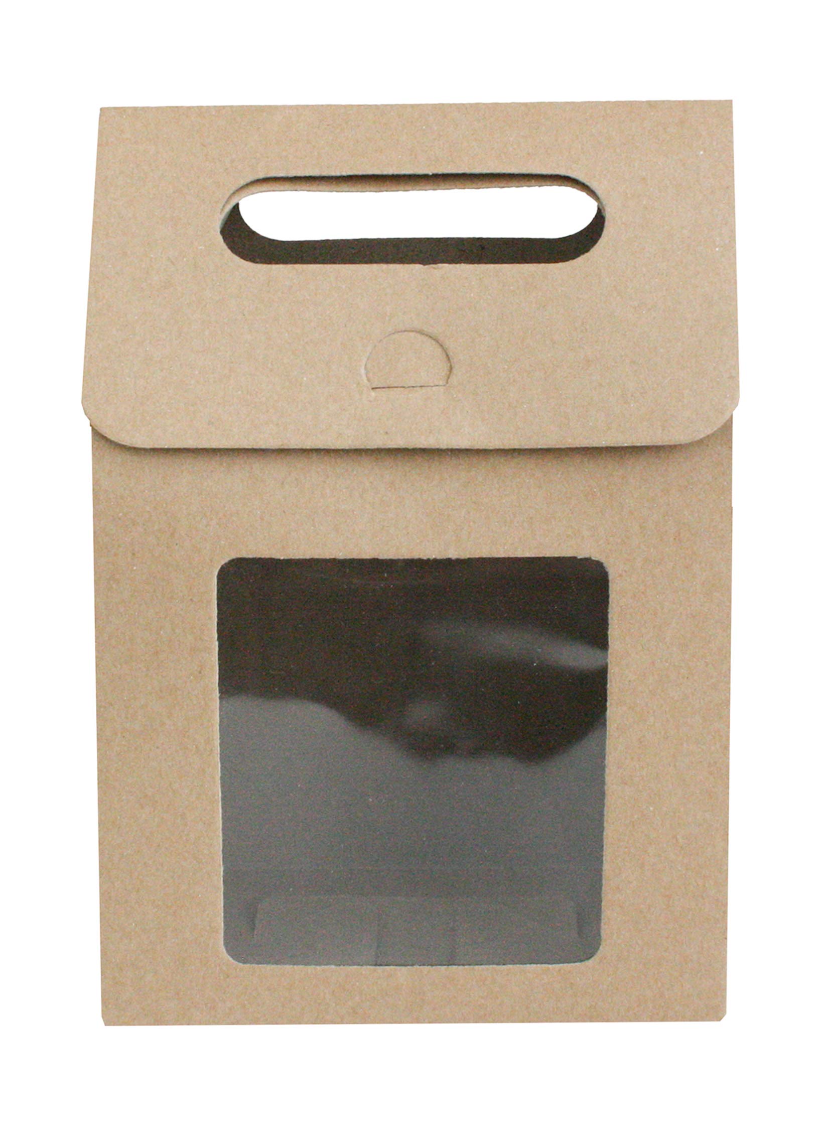 Kraft Gift Box Bags With Rope Handle Pack Of 12 (Sizes Available - View #9