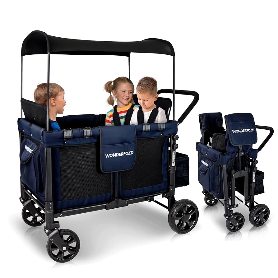 Amazon.co.jp: WONDERFOLD W4 Original Quad Stroller Wagon