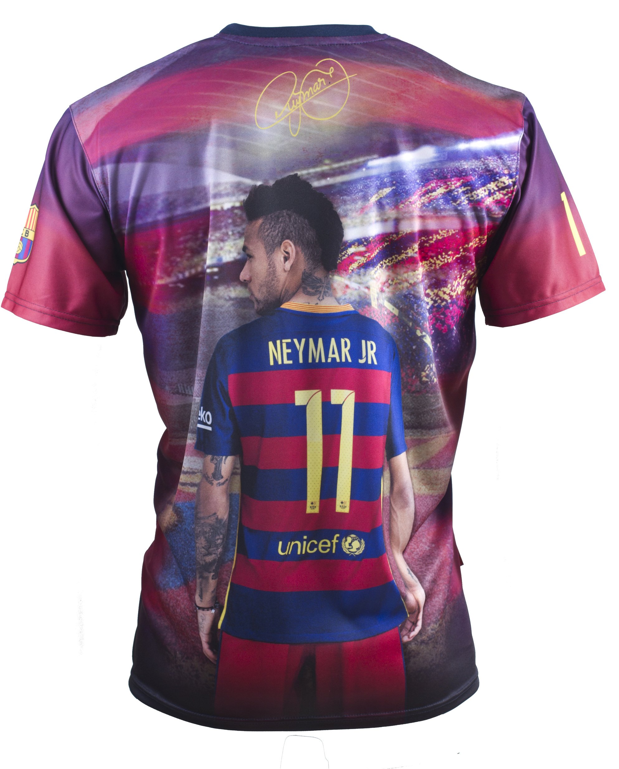 Neymar Jr ジャージ コラボ】FC Barcelona ホームジャージ NEYMAR JR