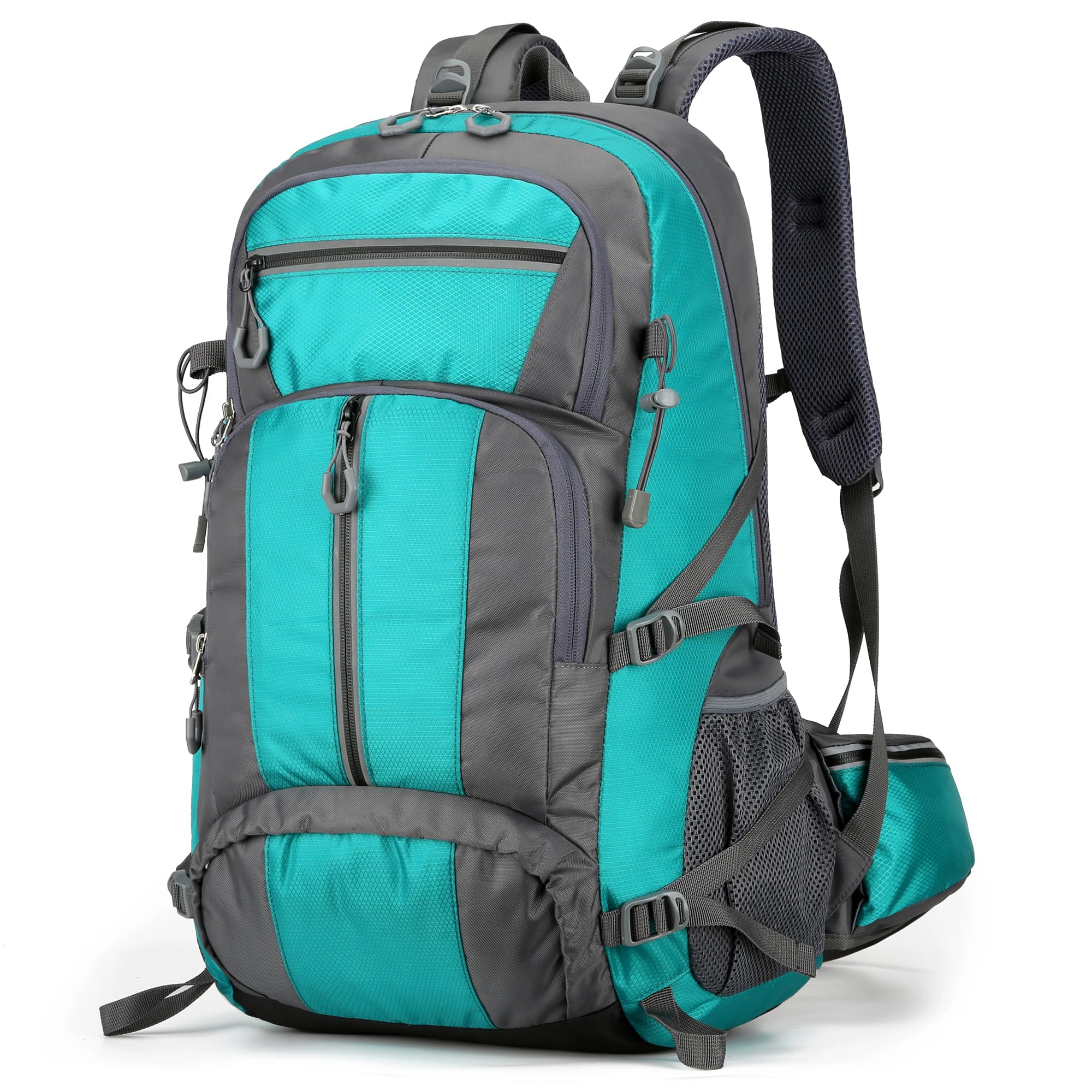 NTUOCAW 50L Hiking Backpack for Men Women,Large Lightweight Waterproof Camping Rucksack,Green Travel Backpack for Trekking,Outdoor Sports,Cycling,Climbing,Mountaineering โ image 1