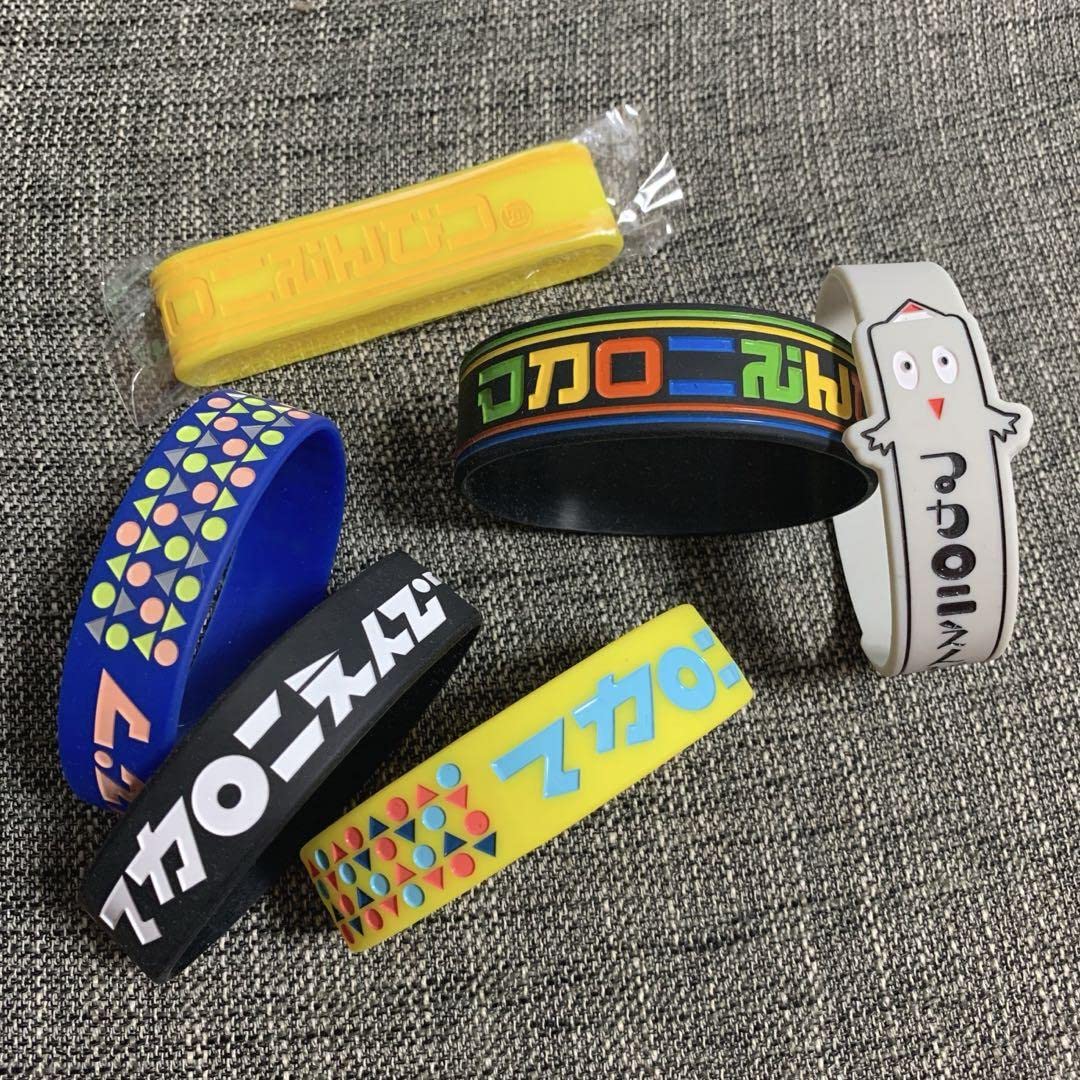 Amazon.co.jp: マカロニえんぴつ ラバーバンド 6点セット : 文房具