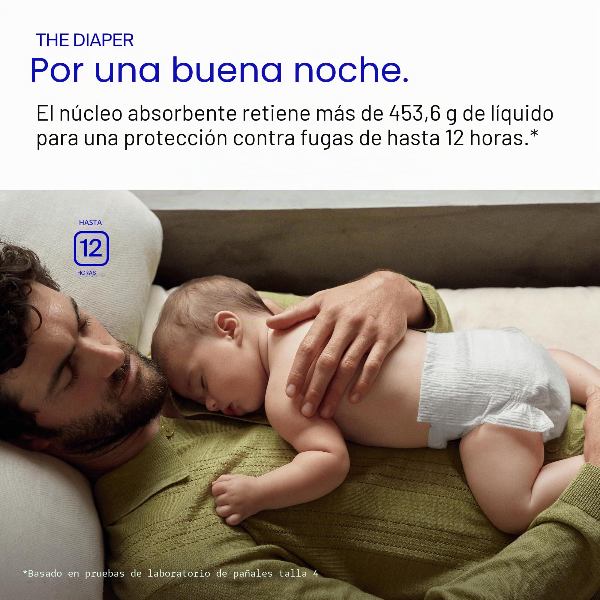 Coterie Kit de toallitas para bebé + pañales, tamaño 1 (99 unidades) y tamaño de pañales para recién nacidos (93 unidades), paquete de 8 (448) toallitas para bebé con 99% de agua, materiales a base de
